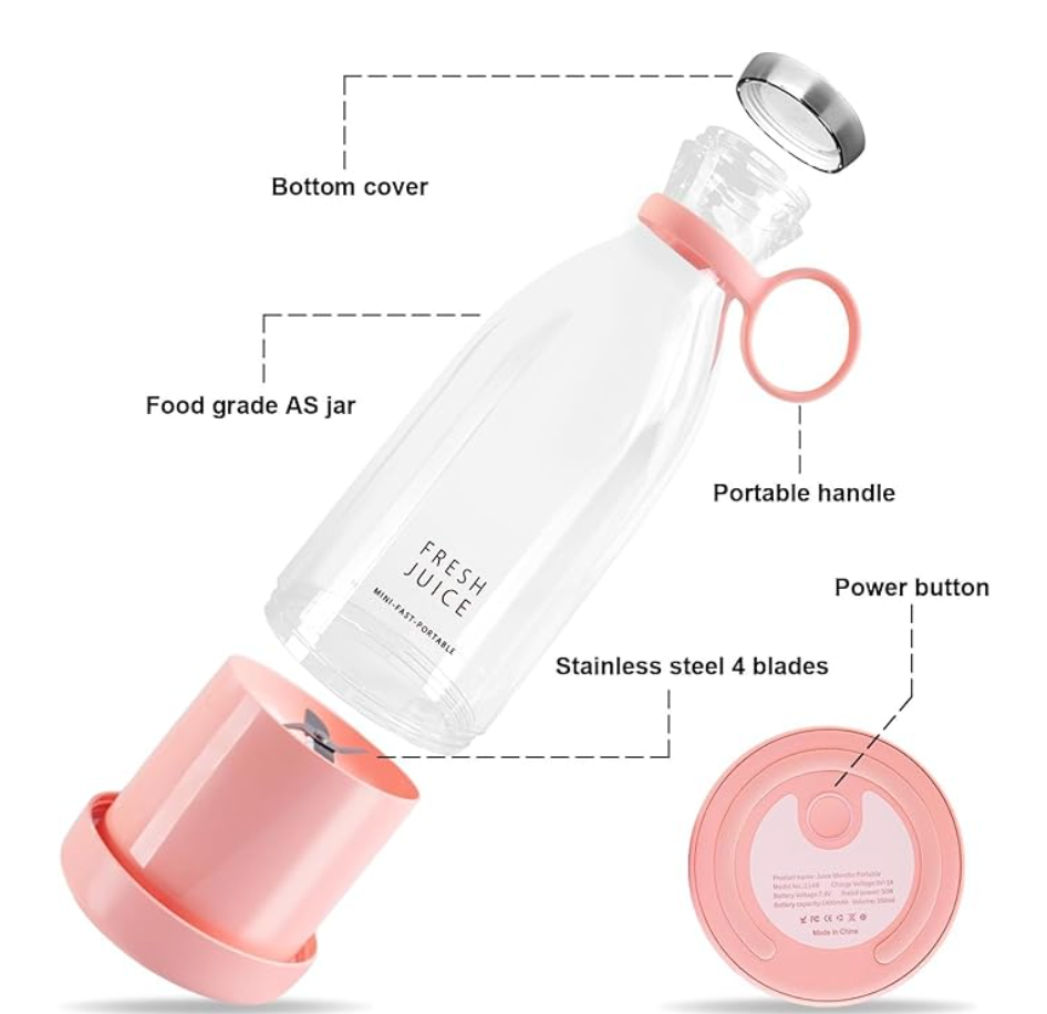 Portable Mini Juice Blender