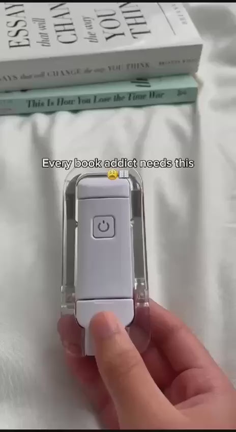 USB Rechargeable Book Reading Light – Adjustable & Eye-Friendly